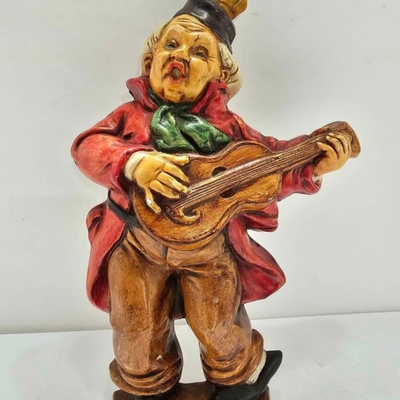 Other - Charming "Very Old" Musician Figure Wall Hanging